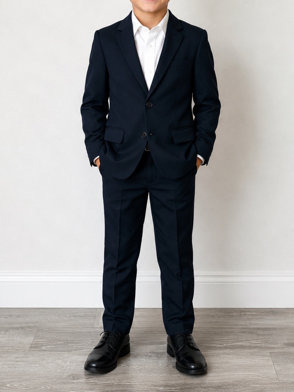H&M Boys' Navy Two-Piece Suit
